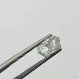 7.5x4.5mm Clear Raw Crystal Diamond, 0.95 Cts Rough Clear Uncut Loose Diamond Perfect for Bezel - PDD808