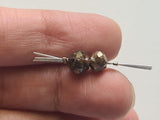 Single Piece Brown Diamond Beads Faceted Diamond Rondelle Bead for Chain, Necklace, Pendant, Brown Loose Diamonds, 1 piece - PDD826
