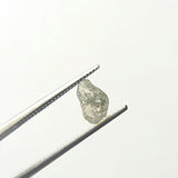 7x5mm Clear Raw Crystal Diamond, 1.05 Cts Rough Clear Uncut Loose Diamond Perfect for Bezel - PDD818