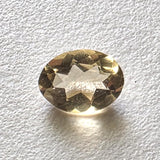 Citrine Oval Cut Stone, 7.8x5.9mm Natural Oval Shape Pointed Back Cut Stone Beautiful 0.89 Cts Citrine Ring Size - PSG382