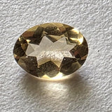 Citrine Oval Cut Stone, 7.8x5.9mm Natural Oval Shape Pointed Back Cut Stone Beautiful 0.89 Cts Citrine Ring Size - PSG382