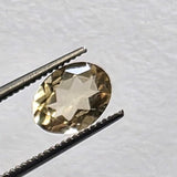 Citrine Oval Cut Stone, 7.8x5.9mm Natural Oval Shape Pointed Back Cut Stone Beautiful 0.89 Cts Citrine Ring Size - PSG382