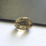 Citrine Oval Cut Stone, 7.8x5.9mm Natural Oval Shape Pointed Back Cut Stone Beautiful 0.89 Cts Citrine Ring Size - PSG382