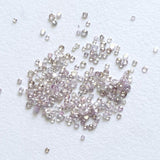 Pink Rose Cut Diamond, RARE 1-1.5mm Natural Pink Rose Cut 5 Pcs Loose Faceted Diamond Cabochon for Jewelry-PPKJ158