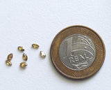 Yellow Brown Marquise Cut Diamond for Ring, 4mm Faceted Sparkling Brown Marquise Diamond for Jewelry (1Pc-2Pc) - PDD821