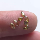 Yellow Brown Marquise Cut Diamond for Ring, 4mm Faceted Sparkling Brown Marquise Diamond for Jewelry (1Pc-2Pc) - PDD821