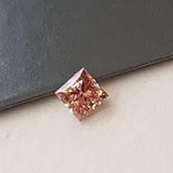 Cushion Brilliant Cut Pink 3mm Lab Grown Diamond For Engagement Ring-PDD829