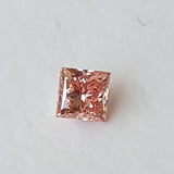 Cushion Brilliant Cut Pink 3mm Lab Grown Diamond For Engagement Ring-PDD829
