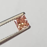 Cushion Brilliant Cut Pink 3mm Lab Grown Diamond For Engagement Ring-PDD829