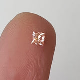 Cushion Brilliant Cut Pink 3mm Lab Grown Diamond For Engagement Ring-PDD829