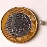 4x3mm Grey Sparkling Faceted Tear Drop Loose Diamond for Pendant-PDD837