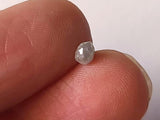 4x3mm Grey Sparkling Faceted Tear Drop Loose Diamond for Pendant-PDD837