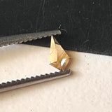 Champagne Kite Cut Diamond, 4.8x2.8mm Kite Flat Back Diamond For Ring-PDD838