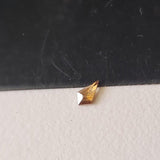 Champagne Kite Cut Diamond, 4.8x2.8mm Kite Flat Back Diamond For Ring-PDD838