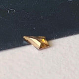 Champagne Kite Cut Diamond, 4.8x2.8mm Kite Flat Back Diamond For Ring-PDD838