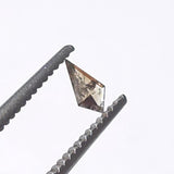 Brown Kite Cut Diamond, 5x2.5mm Cognac Kite Flat Back Diamond For Ring-PDD840