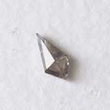 Brown Kite Cut Diamond, 5x2.5mm Cognac Kite Flat Back Diamond For Ring-PDD840