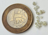 2.5-3.5mm Clear Milky Raw 5 Pcs Rough African Uncut Diamond for Bezel- PPKJ161