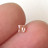 Cushion Brilliant Cut Pink 3mm Lab Grown Diamond For Engagement Ring-PDD829