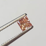Cushion Brilliant Cut Pink 3mm Lab Grown Diamond For Engagement Ring-PDD829