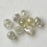 3 Pcs Beautiful Clear Diamond Crystal, 3-4mm Loose Diamond For Ring-PDD833