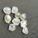 3 Pcs Beautiful Clear Diamond Crystal, 3-4mm Loose Diamond For Ring-PDD833