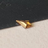 Champagne Kite Cut Diamond, 4.8x2.8mm Kite Flat Back Diamond For Ring-PDD838