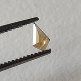 Champagne Kite Cut Diamond, 4.8x2.8mm Kite Flat Back Diamond For Ring-PDD838