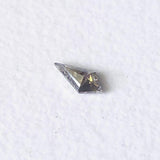 Brown Kite Cut Diamond, 5x2.5mm Cognac Kite Flat Back Diamond For Ring-PDD840