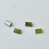 Green Baguette Diamond, 3x2mm Green Baguette Cut Rectangle Faceted MELEE Diamond
