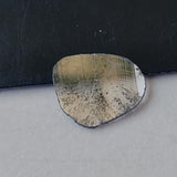 9.3mm Salt And Pepper Diamond Slice, 0.57 Cts Huge Faceted Polki Slice Diamond