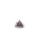 4mm Triangle Natural Salt And Pepper Diamond Rose Cut Faceted Trillion Diamond