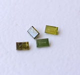 Green Baguette Diamond, 3x2mm Green Baguette Cut Rectangle Faceted MELEE Diamond