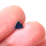Blue Diamond, CONFLICT FREE 5.4mm 0.7Ct Triangle RARE Diamond For Ring