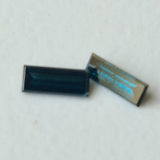 Blue Rare 4.8mm Baguette Cut Diamond, MELEE Diamond Rectangle Piece for Jewelry / Ring - PDD879