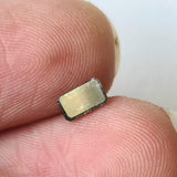 Salt And Pepper Diamond, Baguette Diamond, Salt And Pepper Baguette For Ring, Single Piece Loose 5x3mm- PDD877