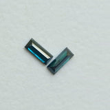 Blue Rare 4.8mm Baguette Cut Diamond, MELEE Diamond Rectangle Piece for Jewelry / Ring - PDD879