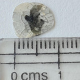 9.4x8.4mm Salt And Pepper Diamond Slice, 0.5 Ct Faceted Salt & Pepper Diamond Polki Slice Loose Jewelry - PDD886