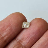 Beautiful Clear Light Yellow Rough Diamond Crystal, 5mm Natural Clear Smooth Raw Loose Diamond For Jewelry / Ring, 1 Pc - PDD881