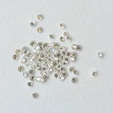 2mm Round Shape Brilliant Cut Diamond, Excellent Cut Beautiful Lab Grown Diamond Loose For Ring (5Pc to 20 Pcs) - ADLP1