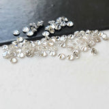 2mm Round Shape Brilliant Cut Diamond, Excellent Cut Beautiful Lab Grown Diamond Loose For Ring (5Pc to 20 Pcs) - ADLP1