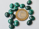12x10mm Malachite Oval Cabachon, Oval Calibrated Malachite Cabachon