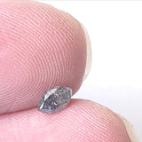 5.1x3.1mm Salt And Pepper Marquise Cut Natural Brilliant Cut Diamond For Ring, Marquise Full Cut Loose Diamond - PDD893