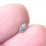 5.1x3.1mm Salt And Pepper Marquise Cut Natural Brilliant Cut Diamond For Ring, Marquise Full Cut Loose Diamond - PDD893