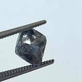 Conflict Free 9x8.2mm Grey Diamond Octahedron, 1 Pc Natural Rough Raw Smooth Loose Uncut Diamond Crystal - PPKJ187