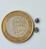 Salt And Pepper Christmas Tree Polished Diamond, Loose Fancy Faceted Trees Diamond Charm Gifts, Statement Jewelry, Santa Pendant - PDD902