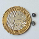 Salt And Pepper Christmas Tree Polished Diamond, Loose Fancy Faceted Trees Diamond Charm Gifts, Statement Jewelry, Santa Pendant - PDD902