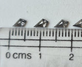 Salt And Pepper Diamond Kite Cut, 5x3mm Fancy Kite Diamond Cabochon For Engagement Ring & Wedding Ring Gifts For Her - PDD904