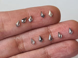Salt And Pepper Diamond Kite Cut, 5x3mm Fancy Kite Diamond Cabochon For Engagement Ring & Wedding Ring Gifts For Her - PDD904