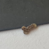 Brown And Pepper Penis Cut Polished Diamond Loose Fancy Dick / Penis / Phallus / Willy Diamond For Pendant / Ring / Jewelry 5.4mm - PDD905